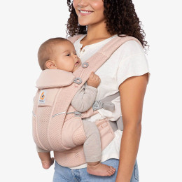 Ergobaby Omni Breeze Blue Night - Rose Quartz