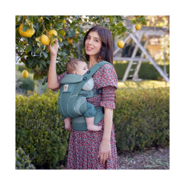Ergobaby Omni Breeze Blue Night - Marguerites Bleues