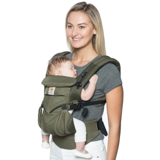 Ergobaby Omni 360 Cool Air Mesh - Porte-bébé Évolutif 4 Positions