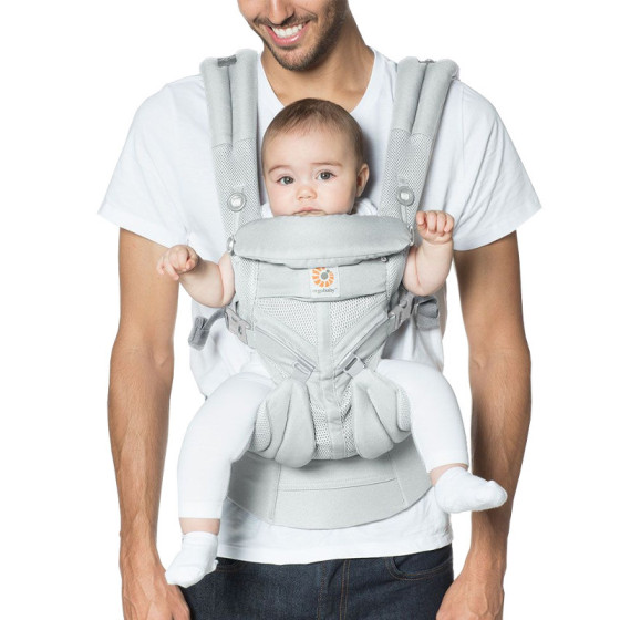 Ergobaby Omni 360 Cool Air Mesh - Porte-bébé Évolutif 4 Positions