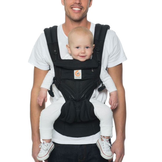 Ergobaby Omni 360 Cool Air Mesh - Porte-bébé Évolutif 4 Positions