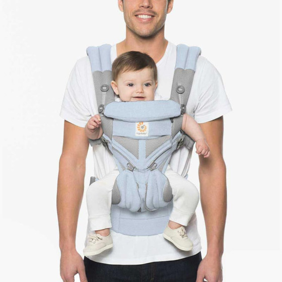 Ergobaby Omni 360 Cool Air Mesh - Porte-bébé Évolutif 4 Positions