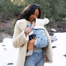 Ergobaby Omni 360 Bleu ciel rayures