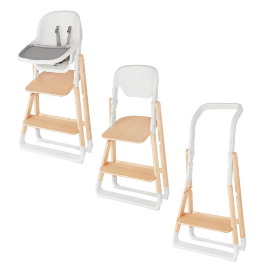 Ergobaby chaise haute pack Evolve 3 en 1 en Bois Naturel