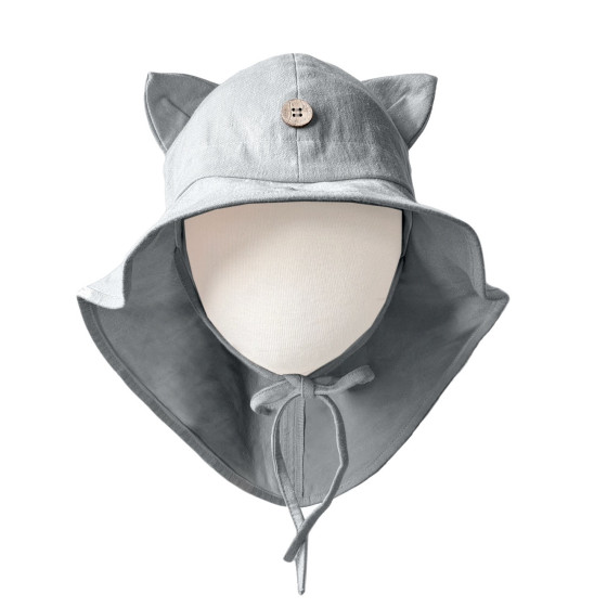 ManyMonths ECO Hempies Adjustable Summer Hat with Kitty Ears