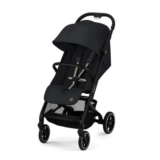 Cybex Beezy - Poussette de voyage compacte citadine Magic Black