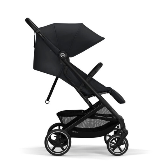 Cybex Beezy - Poussette de voyage compacte citadine Magic Black