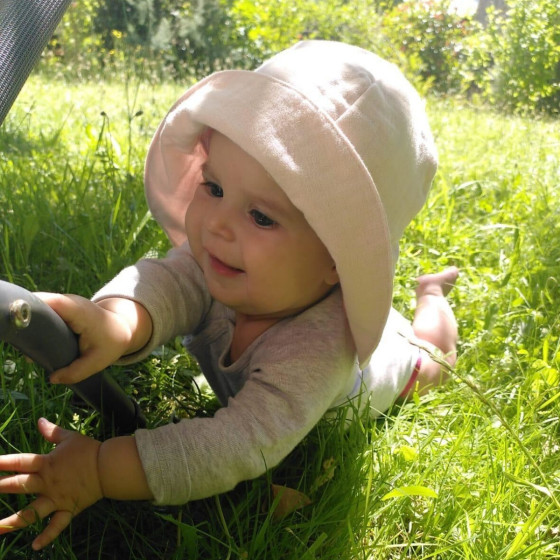 Naturioù Sun Hat with Ears Cotton Muslin