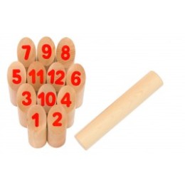 Jeu de vikings Number Kubb par Goki