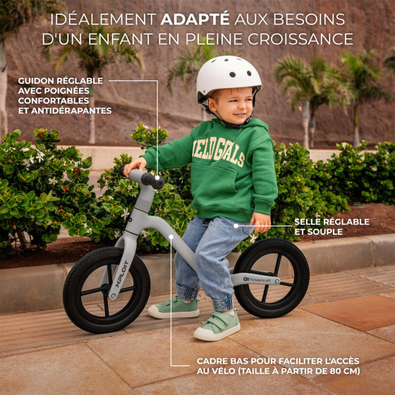 Kinderkraft XPLOIT - Metal Balance Bike from 2 Years Old