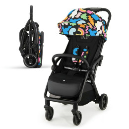 Kinderkraft APINO Poussette Canne Ultra Légère - Happy Shapes