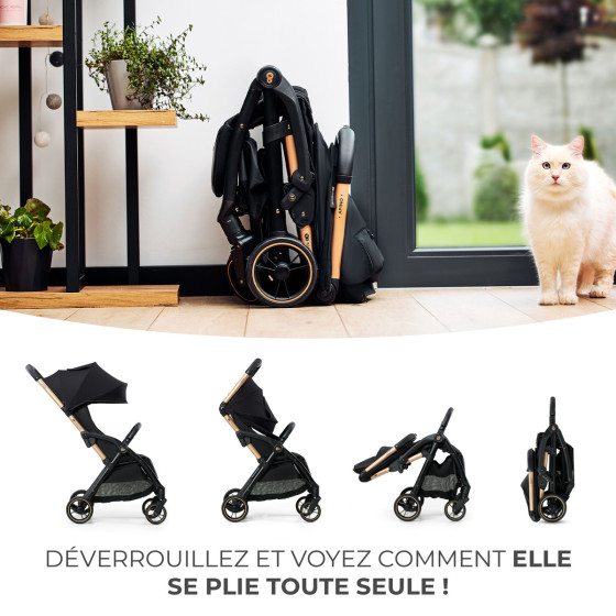 Kinderkraft APINO Poussette Canne Ultra Légère