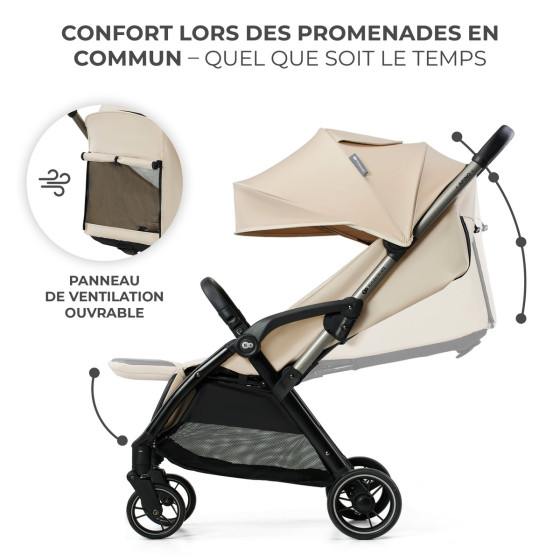 Kinderkraft APINO Poussette Canne Ultra Légère