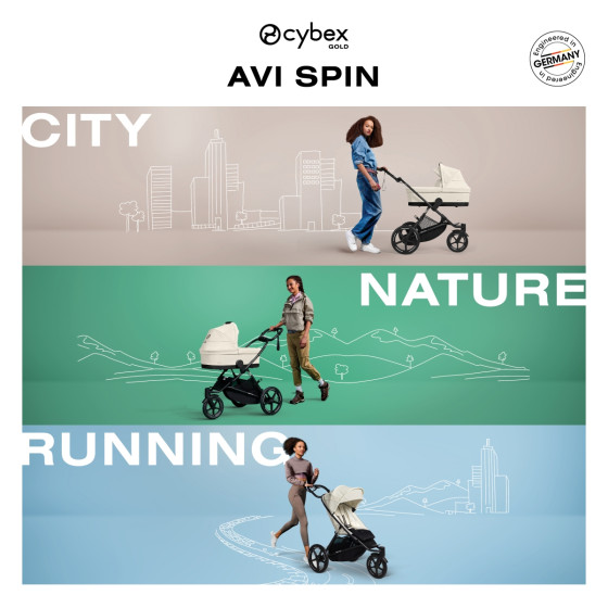 Cybex Avi Spin- Versatile all-terrain stroller