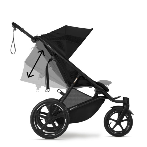 Cybex Avi Spin - Poussette polyvalente tout-terrain - Moon Black