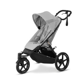 Cybex Avi Spin- Versatile all-terrain stroller - Fog Grey (Châssis Black)