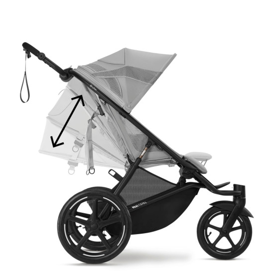 Cybex Avi Spin - Poussette polyvalente tout-terrain - Fog Grey