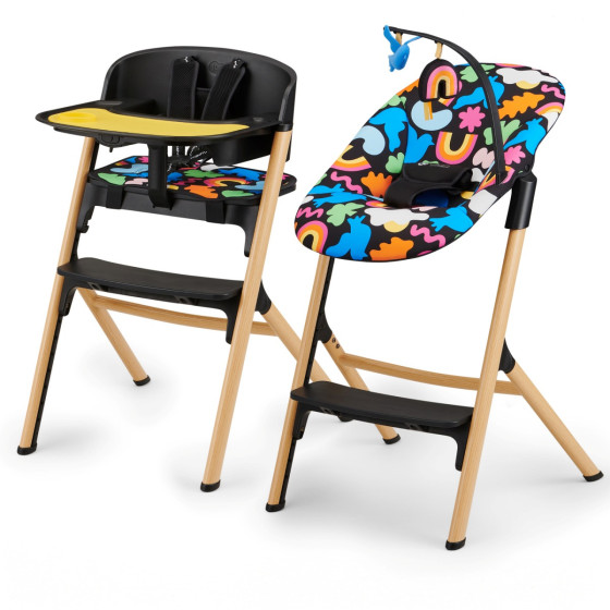 Kinderkraft Livy Highchair & Rocking Chair Calmee