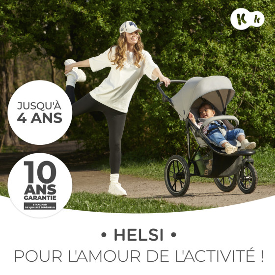 KinderKraft HELSI - Poussette pour les sportifs