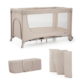 Kinderkraft Joy 2 :  Travel Bed for child - Park Cot - Beige