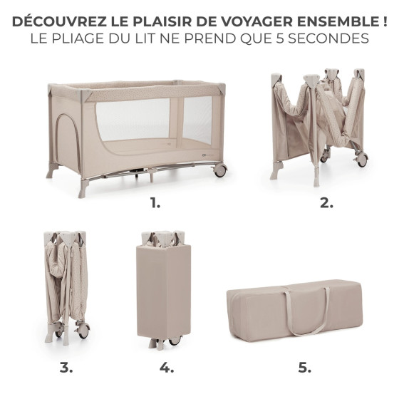 Kinderkraft Joy 2 :  Travel Bed for child - Park Cot