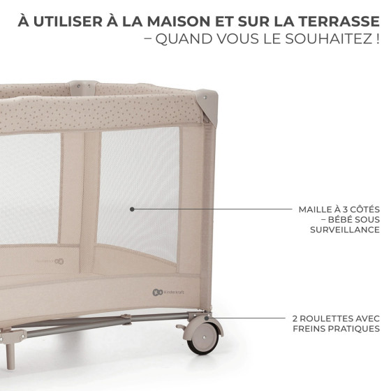 Kinderkraft Joy 2 :  Travel Bed for child - Park Cot