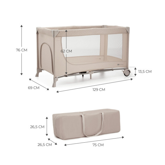 Kinderkraft Joy 2 :  Travel Bed for child - Park Cot