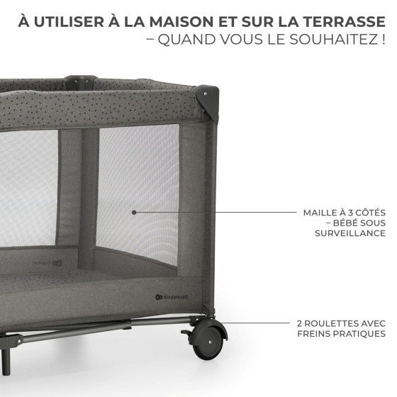 Kinderkraft Joy 2 :  Travel Bed for child - Park Cot
