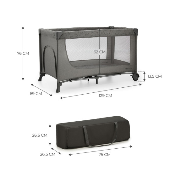 Kinderkraft Joy 2 :  Travel Bed for child - Park Cot