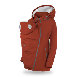 Fun2BeMum Aurora - Babywearing softshell jacket - Cinnamon