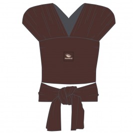 Echarpe de portage sling chocolat manduca