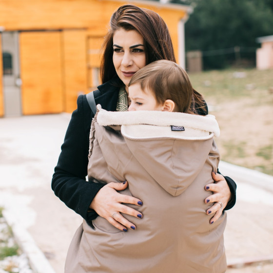 Neko Couverture de Portage d'Hiver Taupe