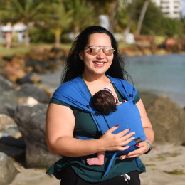 Neko Tiny - Cobalt - baby carrier