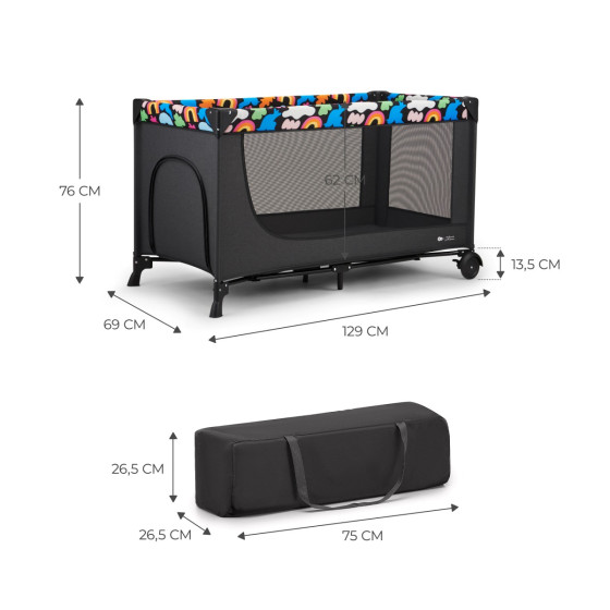 Kinderkraft Joy 2 :  Travel Bed for child - Park Cot