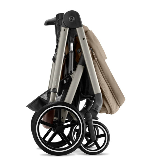 Cybex Balios S Lux 2 - Poussette tout-terrain combinée Almond Beige