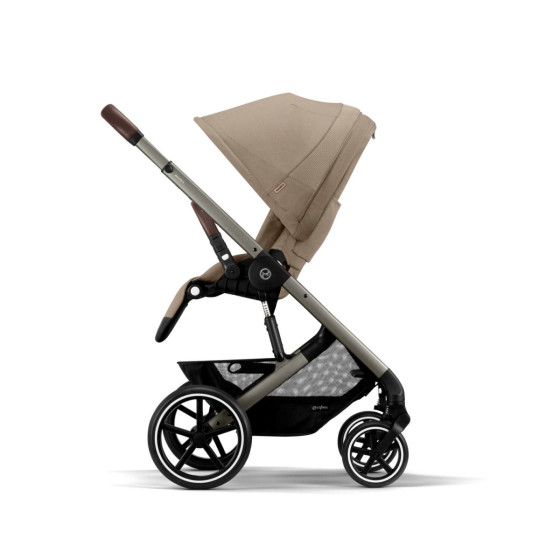 Cybex Balios S Lux 2 - Poussette tout-terrain combinée Almond Beige