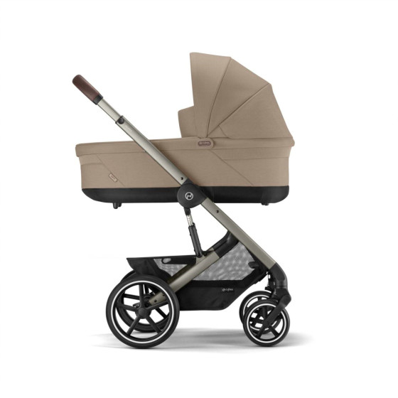 Cybex Balios S Lux 2 - Poussette tout-terrain combinée Almond Beige