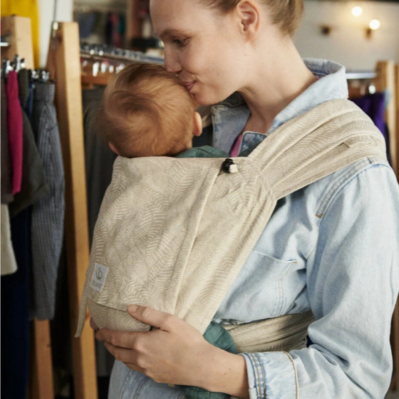 Stokke Limas Carrier Floral Beige - Porte-bébé physiologique