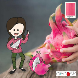 Manymonths Gigoteuse Evolutive en laine mérinos - Pop Pink