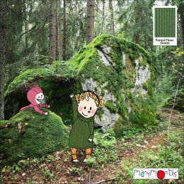 ManyMonths Dickie Natural Woollies - Forest Floor Green