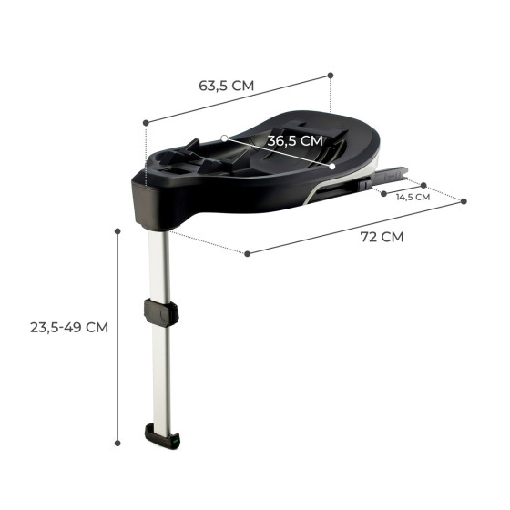 Kinderkraft Base ISOFIX CARE FX pour siège I-CARE I-SIZE