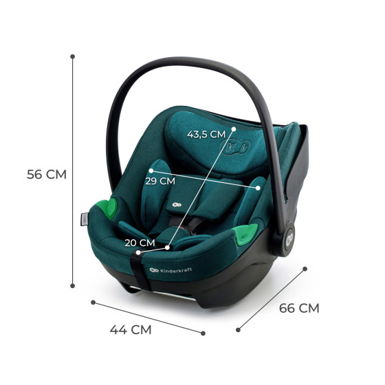 Kinderkraft I-CARE i-Size Car Seats for Infants (40-87 cm)