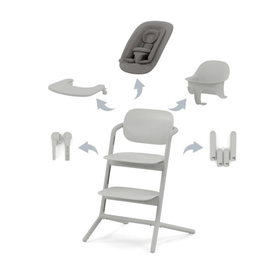 Cybex Lemo 4-en-1 evolutive high chair