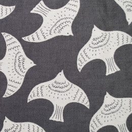 Fidella Fusion baby carrier - Birds Black Ecru