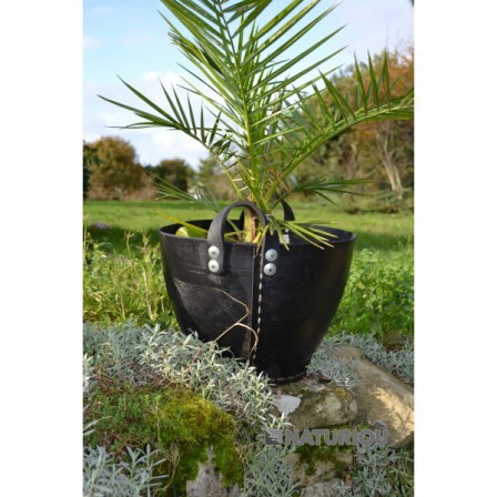panier en pneu recyclé Tadé plantes
