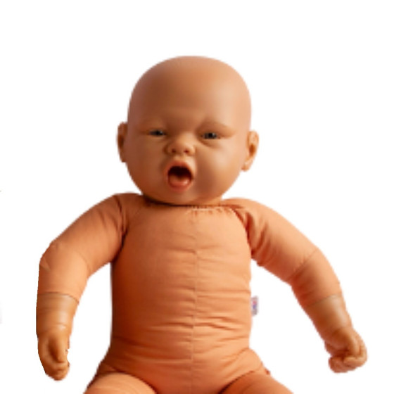 Demonstration Doll Newborn 50cm 2,5 kg brestfeeding