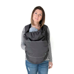 Fun2BeMum Couverture de Portage en Softshell - Graphite