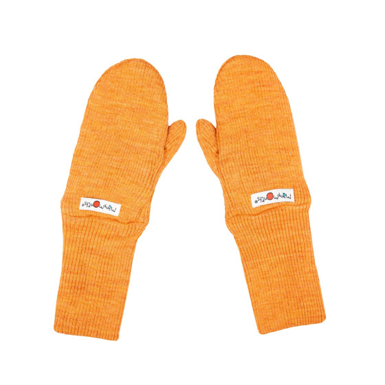 ManyMonths Natural Woollies Long Cuff Baby Mittens