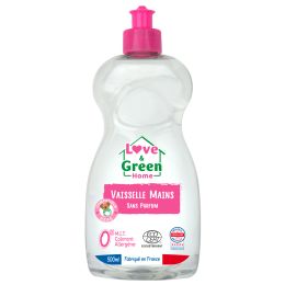 Love and Green Liquide vaisselle mains sans Parfum - 500ml