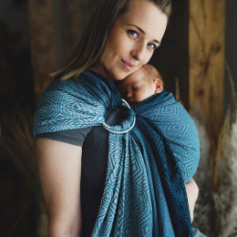 Little Frog Ring Sling - Tencel Atmosphere Cube